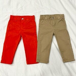 Jacadi Paris 18M cotton pants, bundle of 2 pairs. EUC.